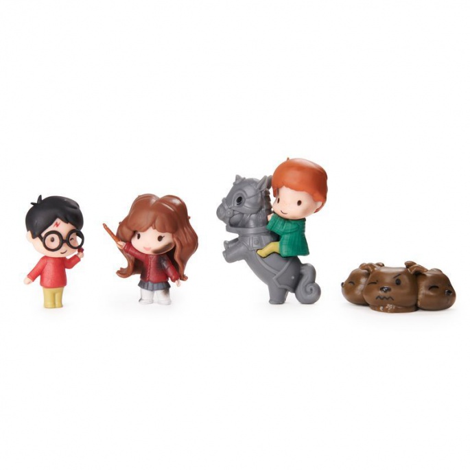 Πολυσυσκευασία μίνι φιγούρες Harry Potter με τον Harry, την Hermione και τον Ron με αξεσουάρ