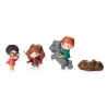 Πολυσυσκευασία μίνι φιγούρες Harry Potter με τον Harry, την Hermione και τον Ron με αξεσουάρ
