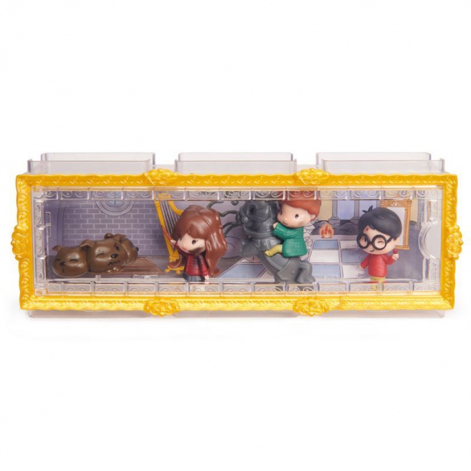 Πολυσυσκευασία μίνι φιγούρες Harry Potter με τον Harry, την Hermione και τον Ron με αξεσουάρ