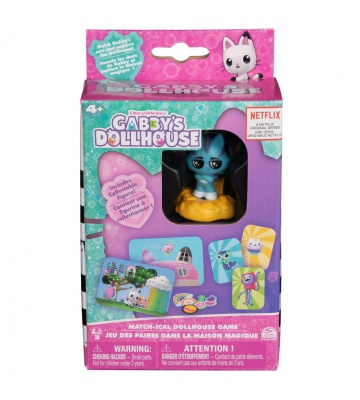Spin Master Games Gabby's Dollhouse, καρτοπαιχτιδι με φιγούρα