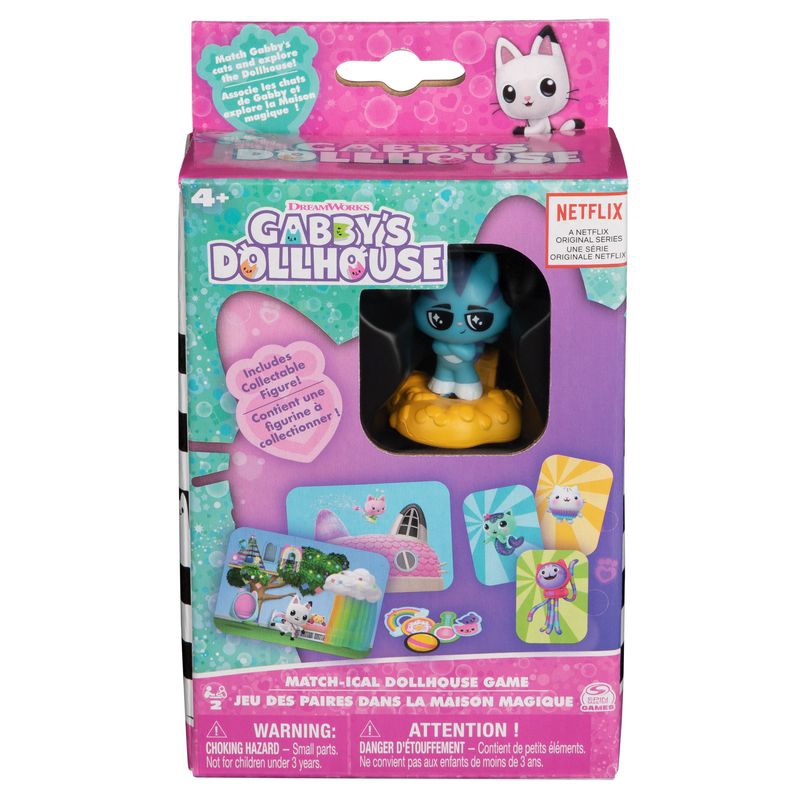 Spin Master Games Gabby's Dollhouse, καρτοπαιχτιδι με φιγούρα