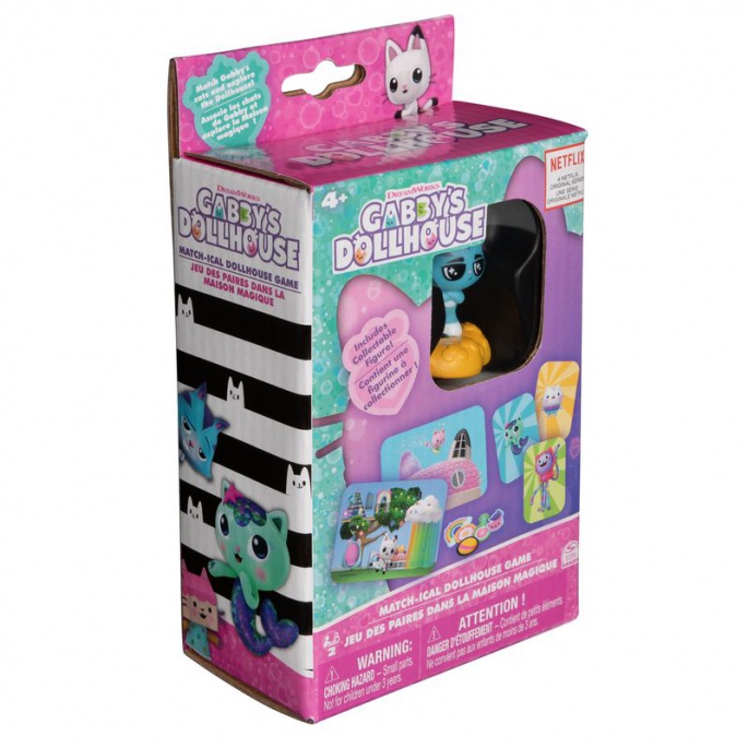 Spin Master Games Gabby's Dollhouse, καρτοπαιχτιδι με φιγούρα