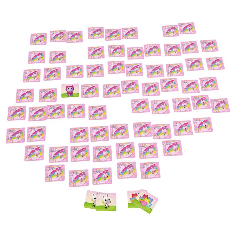 Spin Master Games Ο μαγικός σπίτι της Gabby pexeso σε μεταλλική βαλίτσα