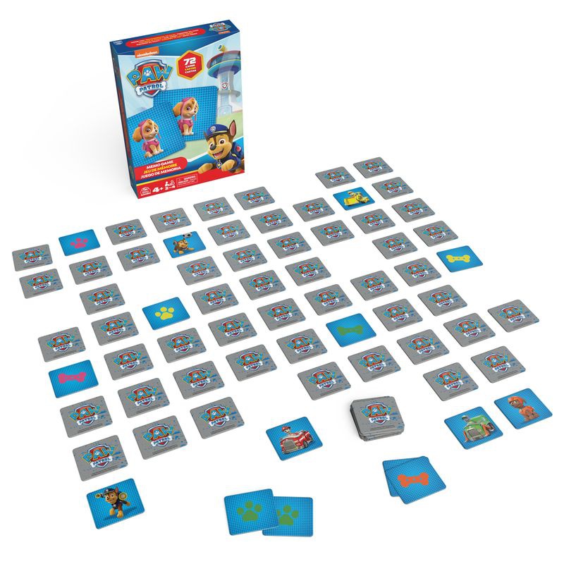 Spin Master Games Πατρούλα Paw memory game 72 κάρτες