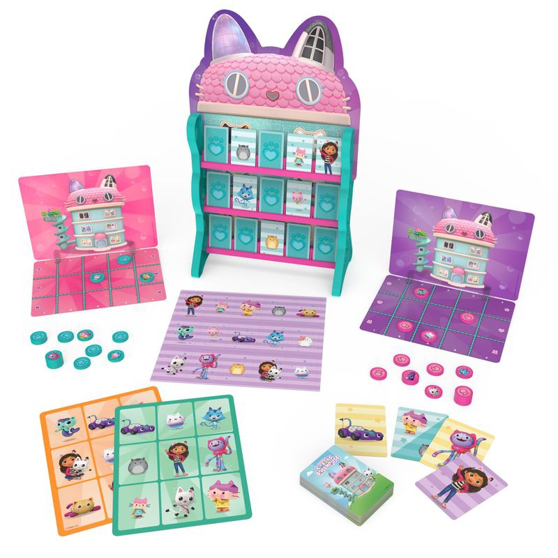 Spin Master Games Gabby's Dollhouse γεμάτο με παιχνίδια 8σε1