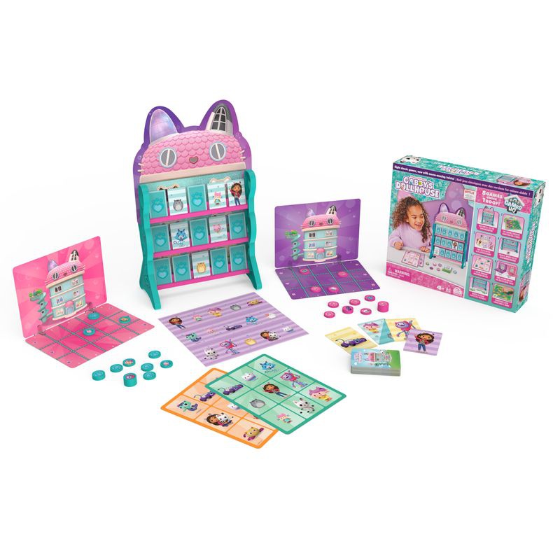 Spin Master Games Gabby's Dollhouse γεμάτο με παιχνίδια 8σε1