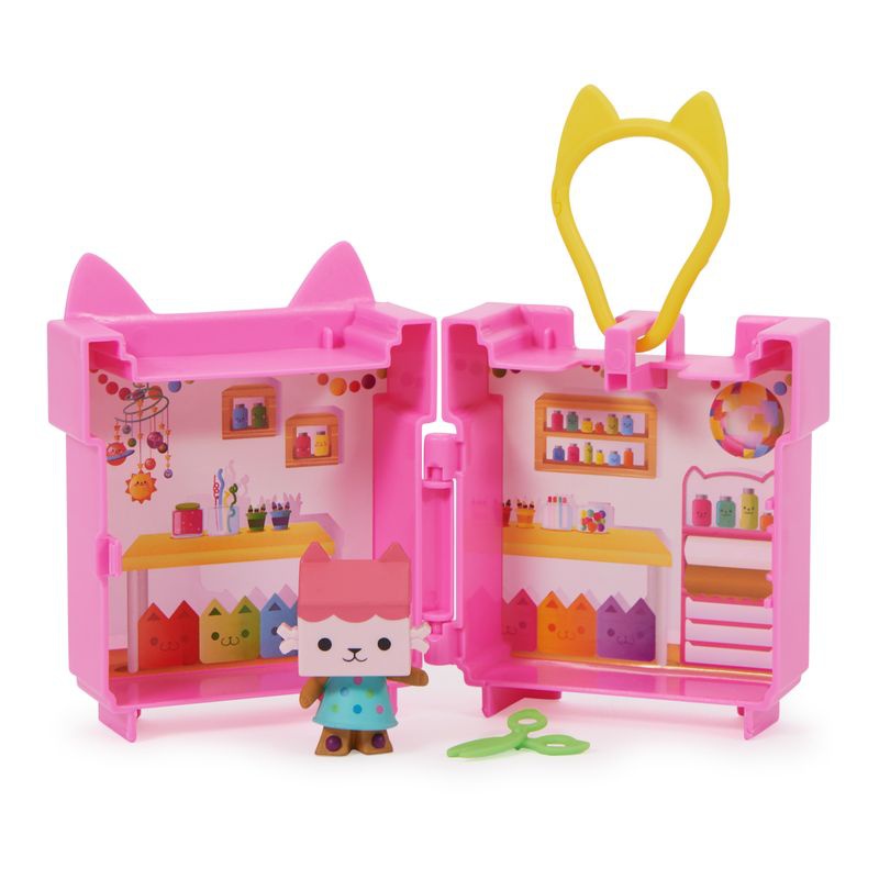 Gabby's Dollhouse, σετ αναδιπλούμενου κρεβατιού Baby box