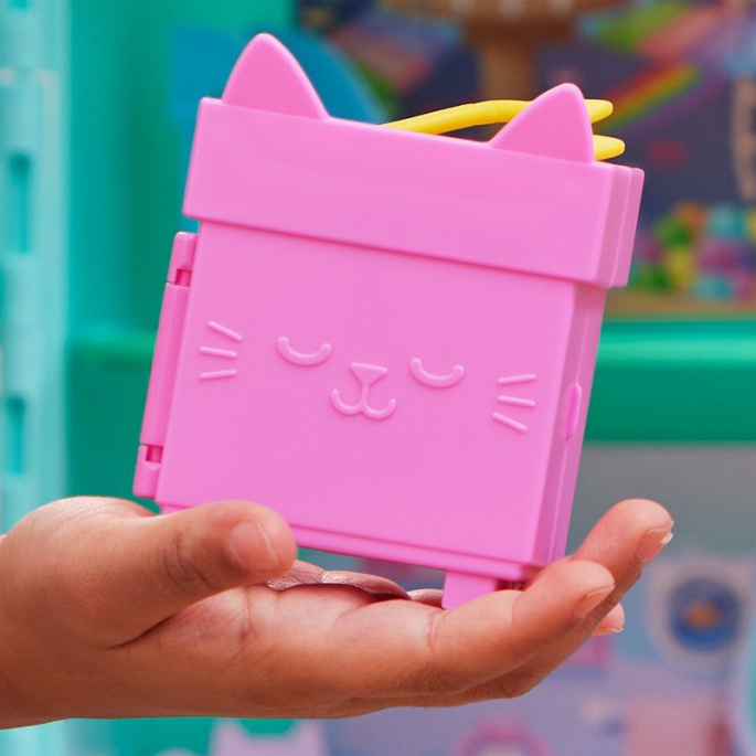 Gabby's Dollhouse, σετ αναδιπλούμενου κρεβατιού Baby box