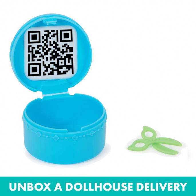 Gabby's Dollhouse, σετ αναδιπλούμενου κρεβατιού Baby box