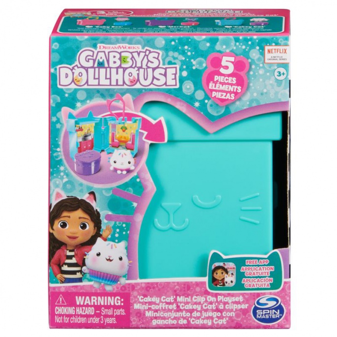 Gabby's Dollhouse, σετ απλώσιμου κοσμήματος Cakey