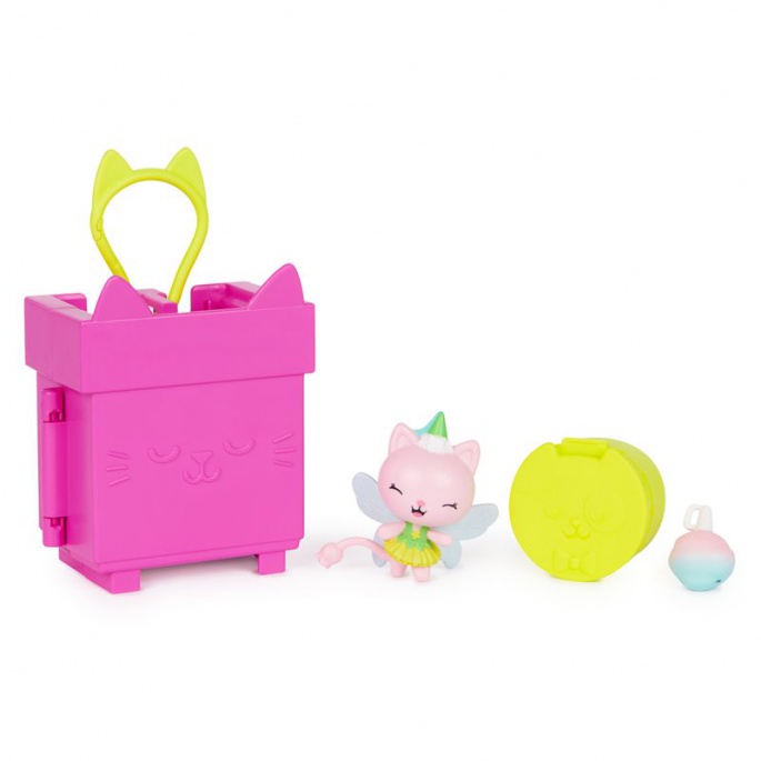 Gabby's Dollhouse, σετ από διπλωμένα μενταγιόν Kitty Fairy