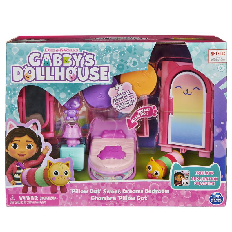 Gabby's Dollhouse deluxe δωμάτιο υπνοδωματίου