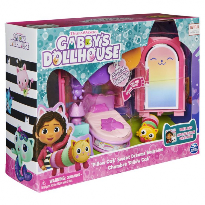 Gabby's Dollhouse deluxe δωμάτιο υπνοδωματίου