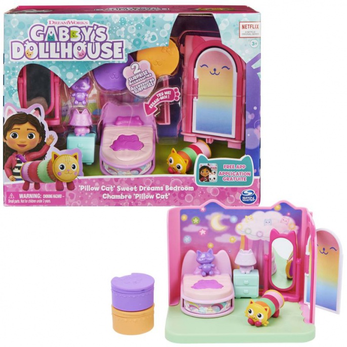 Gabby's Dollhouse deluxe δωμάτιο υπνοδωματίου