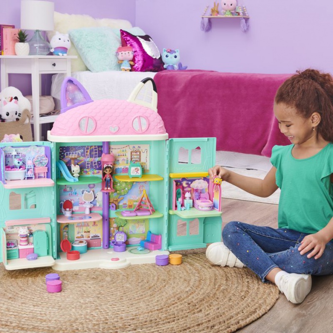 Gabby's Dollhouse deluxe δωμάτιο υπνοδωματίου