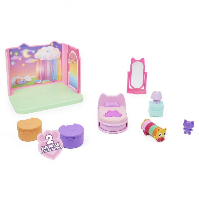 Gabby's Dollhouse deluxe δωμάτιο υπνοδωματίου