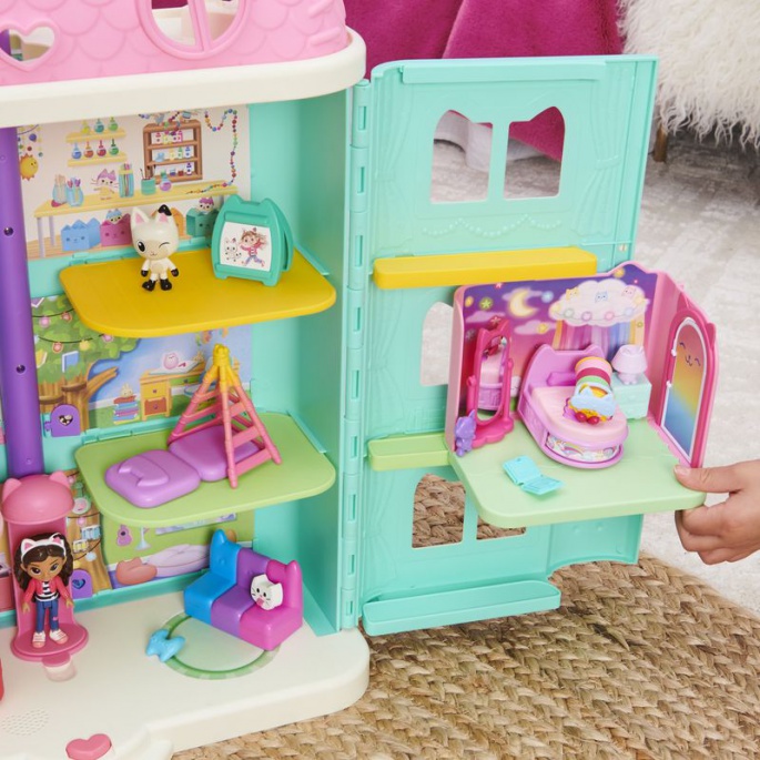 Gabby's Dollhouse deluxe δωμάτιο υπνοδωματίου