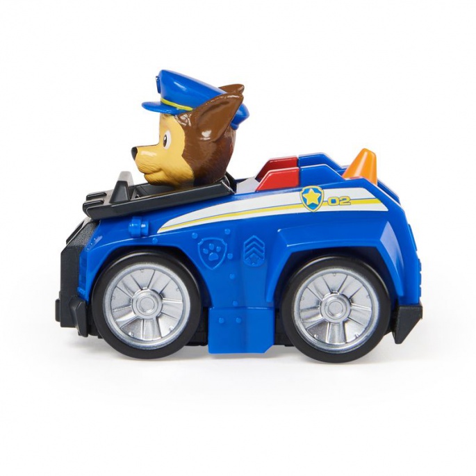 Το μικρό αυτοκινητάκι της ομάδας PAW Patrol με τη φιγούρα του Chase