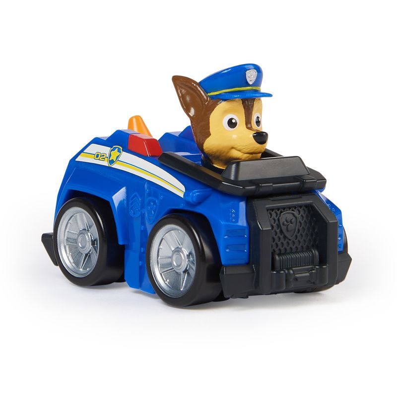Το μικρό αυτοκινητάκι της ομάδας PAW Patrol με τη φιγούρα του Chase