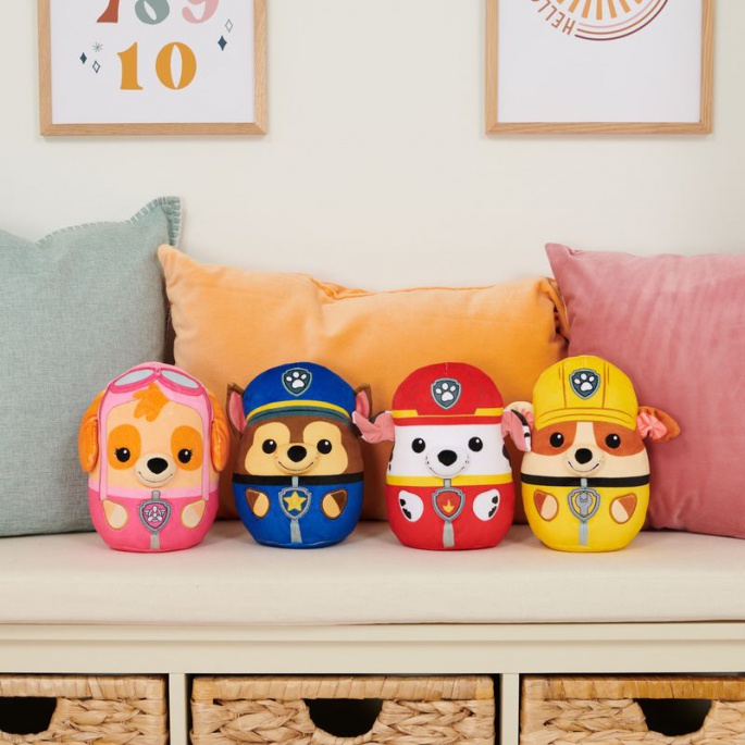 Paw Patrol μόδας αρκούδι παιχνίδι/μαξιλάρι Marshall 20 εκ. 2024