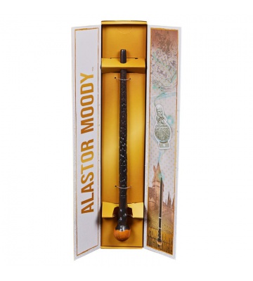 Harry Potter συλλεκτικό μαγικό ραβδί με βάση 2C Alastor Moody