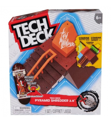 Tech Deck Xconnect skatepark Mafia Pyramid Shredder Toy Machine