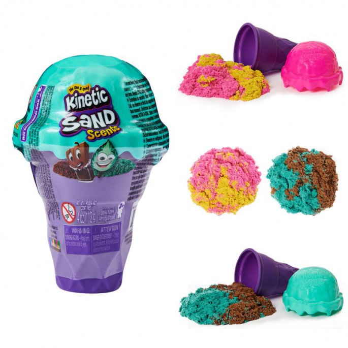 Kinetic Sand αρωματικό παγωτό σοκολάτας και μέντας