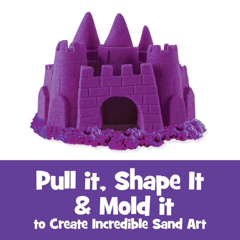 Kinetic Sand συσκευασία μοβ άμμου 0,9 kg