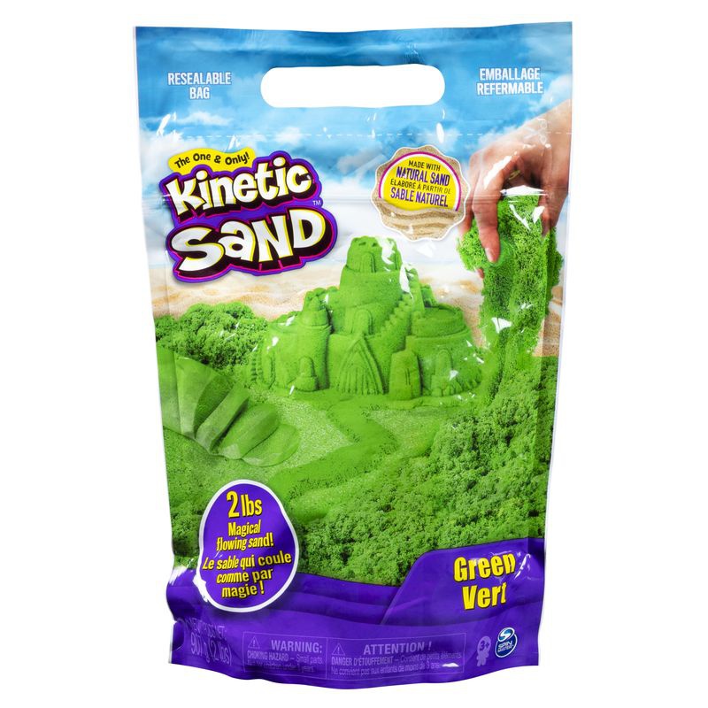 Kinetic Sand συσκευασία πράσινης άμμου 0,9 kg