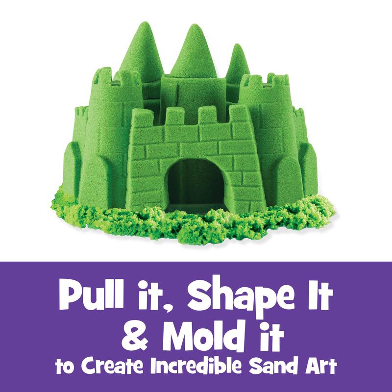 Kinetic Sand συσκευασία πράσινης άμμου 0,9 kg
