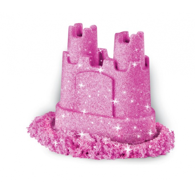 Kinetic Sand τρία κουπιά λαμπερής άμμου