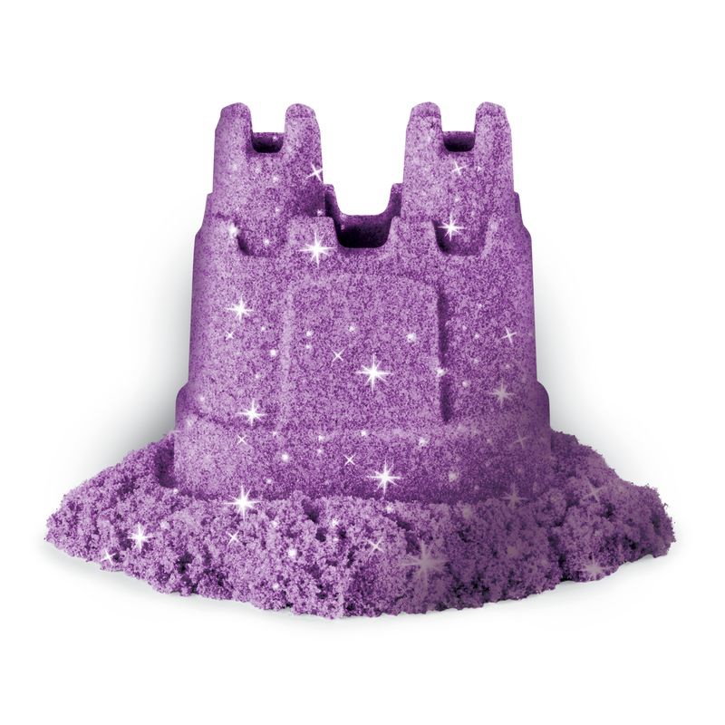 Kinetic Sand τρία κουπιά λαμπερής άμμου
