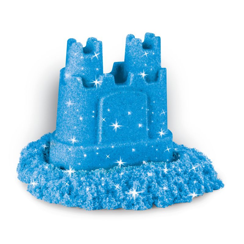 Kinetic Sand τρία κουπιά λαμπερής άμμου