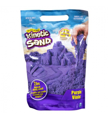 Kinetic Sand συσκευασία από μωβ άμμο 0,9 κιλά