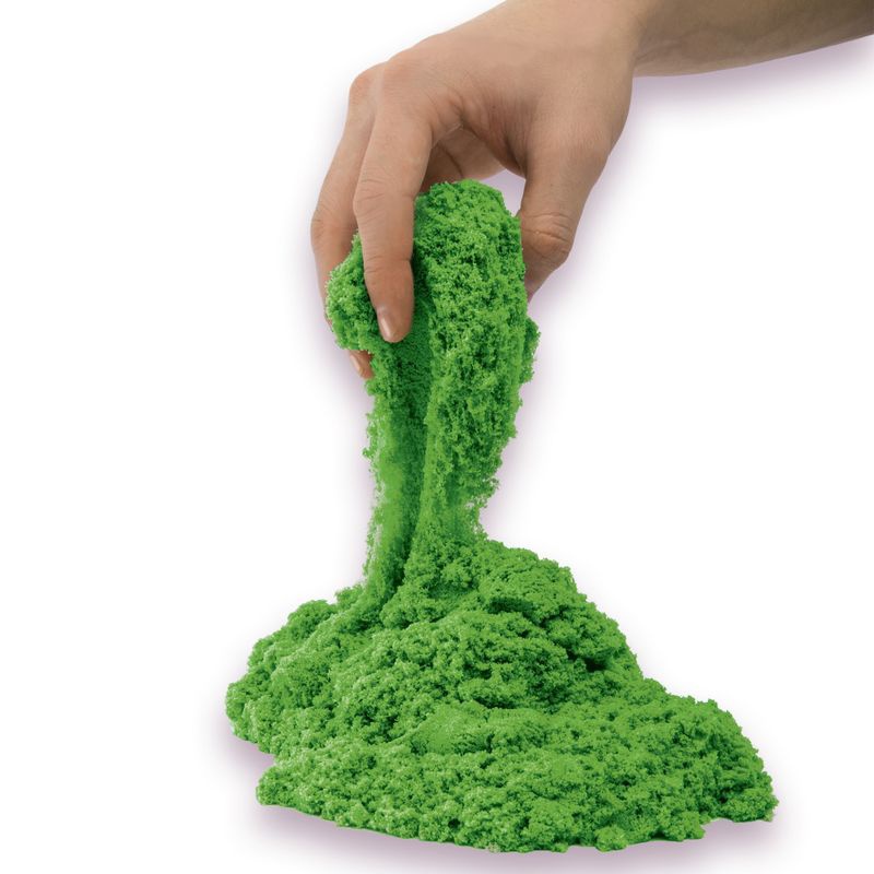 Kinetic Sand συσκευασία με πράσινη ρευστή άμμο 0,9 κιλά