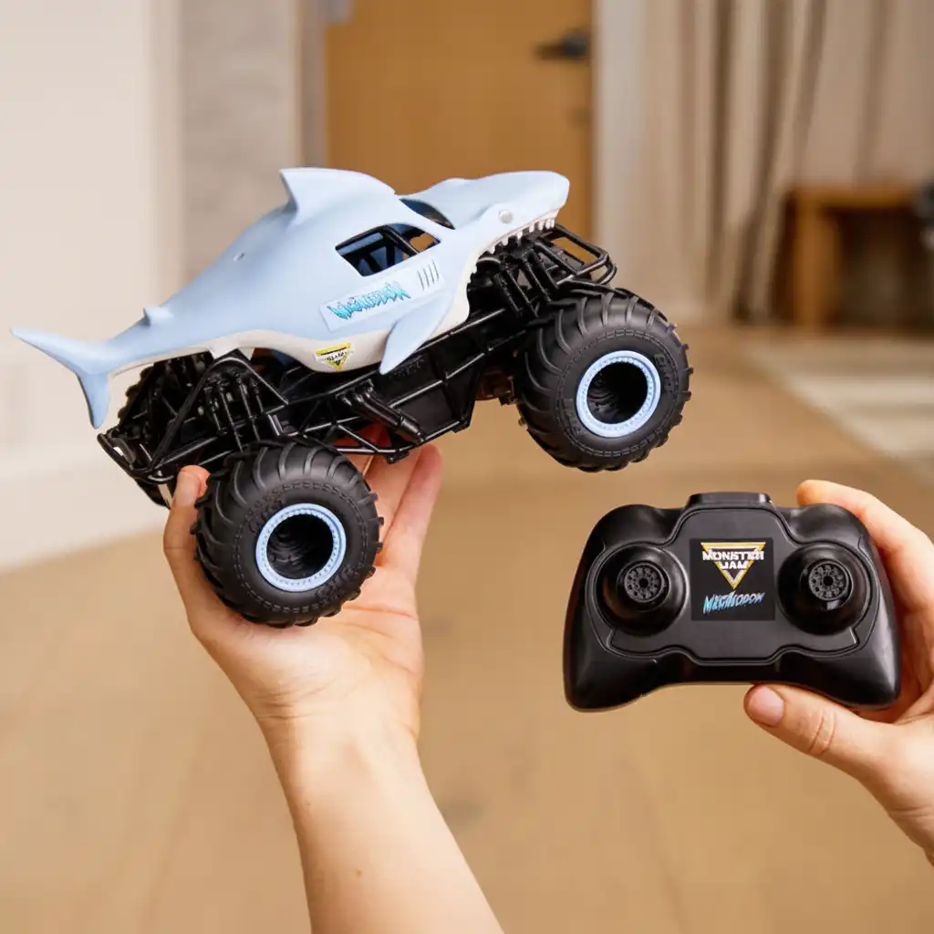 Δημιουργήστε τη δική σας Monster Jam ράλι γεμάτη κόλπα.