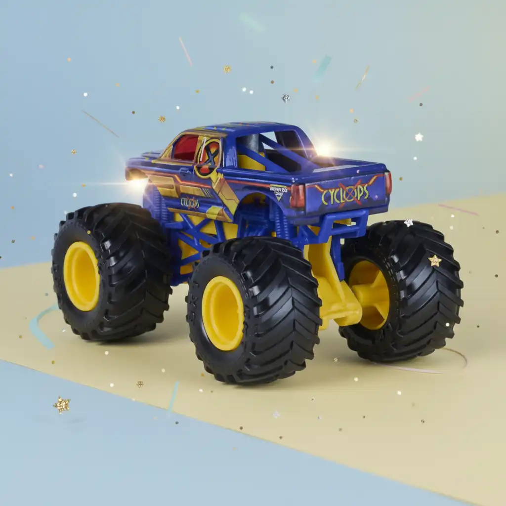 Δημιουργήστε τη δική σας Monster Jam παράσταση γεμάτη κόλπα.