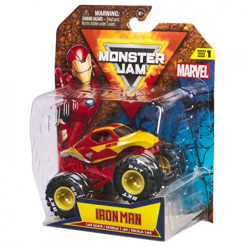 Οι ήρωες συναντούν τη ιπποδύναμη στο Monster Jam.