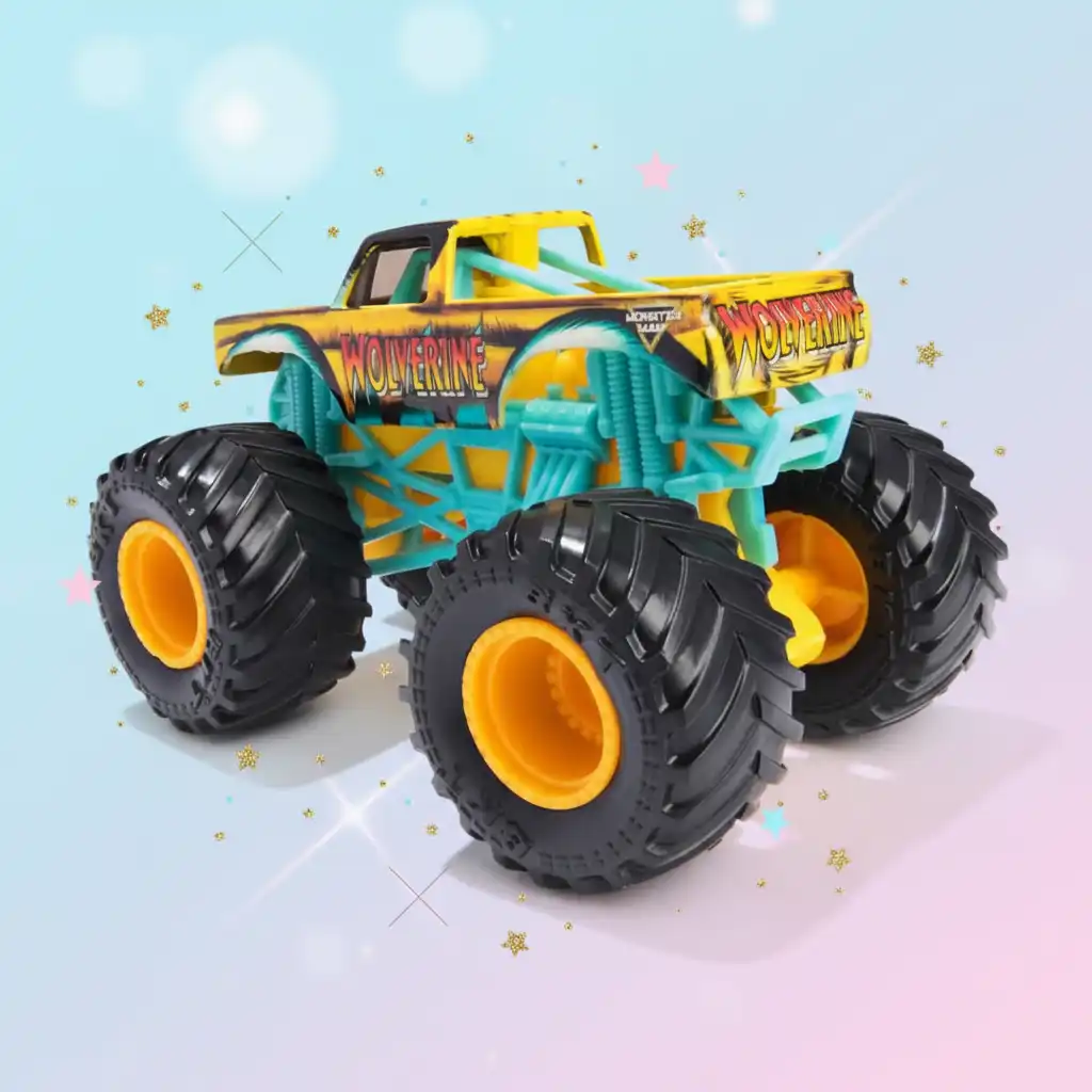 Δημιουργήστε τη δική σας Monster Jam επίδειξη γεμάτη κόλπα.