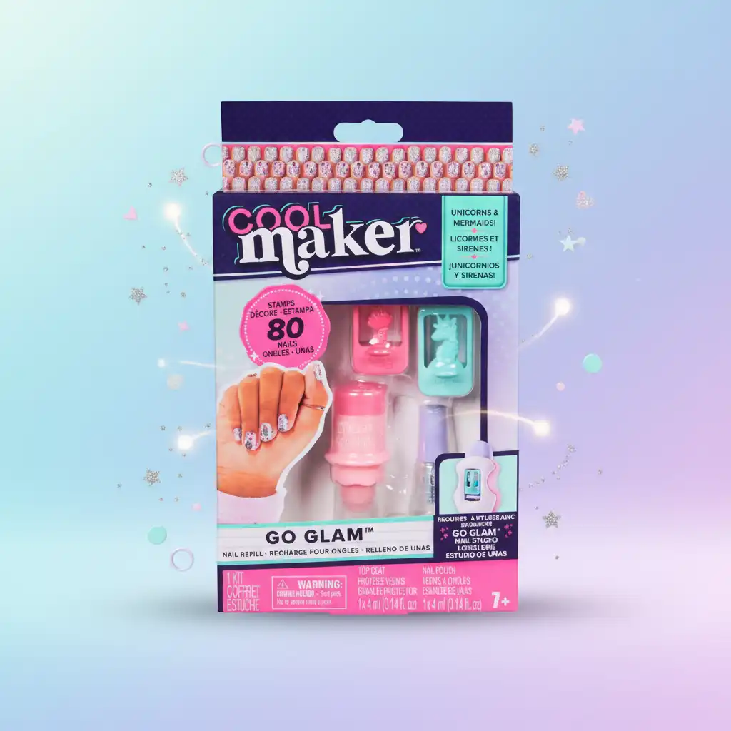 Λεπτομερή σχέδια με θέμα μονόκερο και γοργόνα για τέλεια νύχια.