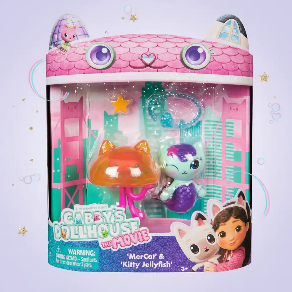 Προσεκτικά επεξεργασμένες φιγούρες Γοργονάτα και Μεδούζκα με πρωτότυπα αξεσουάρ.