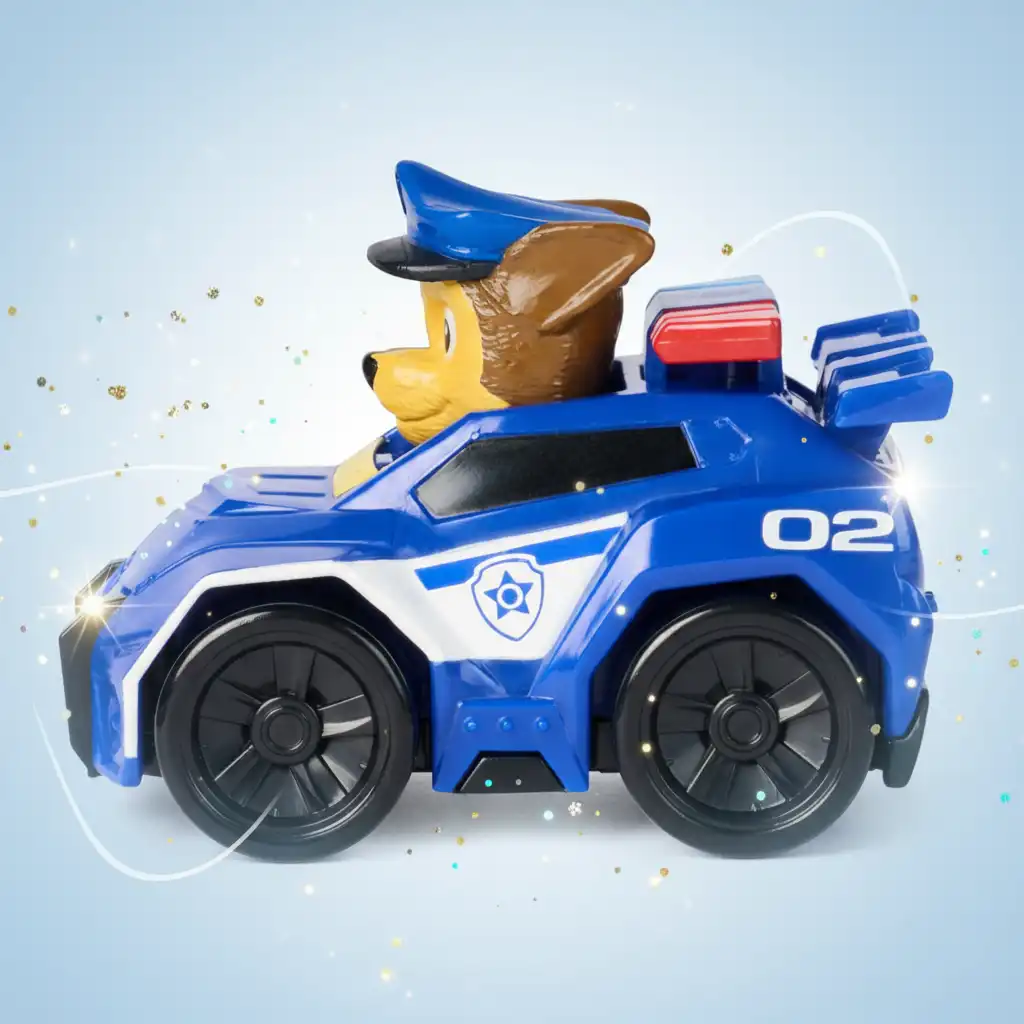 Λεπτομερής κατασκευή του παιδικού αυτοκινήτου διάσωσης για μέγιστη εμπειρία παιχνιδιού.