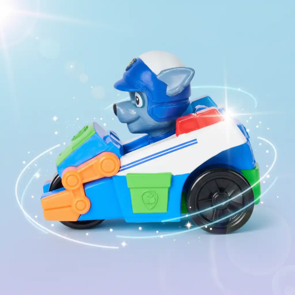 Επεξεργασμένο με ακρίβεια όχημα Ρόκι για μικρούς διασώστες.