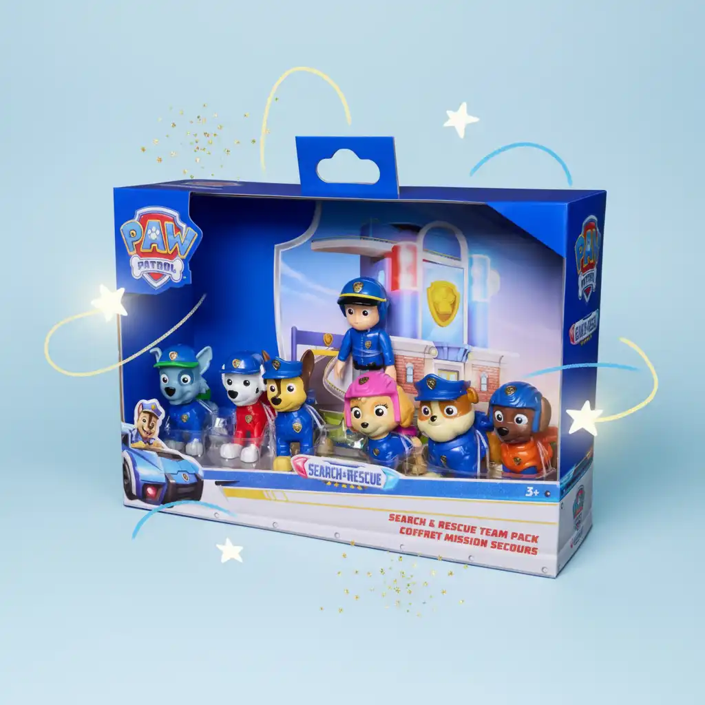 Ζήστε ηρωικές περιπέτειες με την πλήρη ομάδα διασωστών.