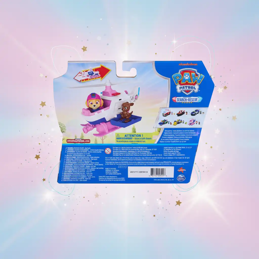 Ακριβής κατασκευή του ελικοπτέρου Σκάι για ατελείωτες ώρες παιχνιδιού.