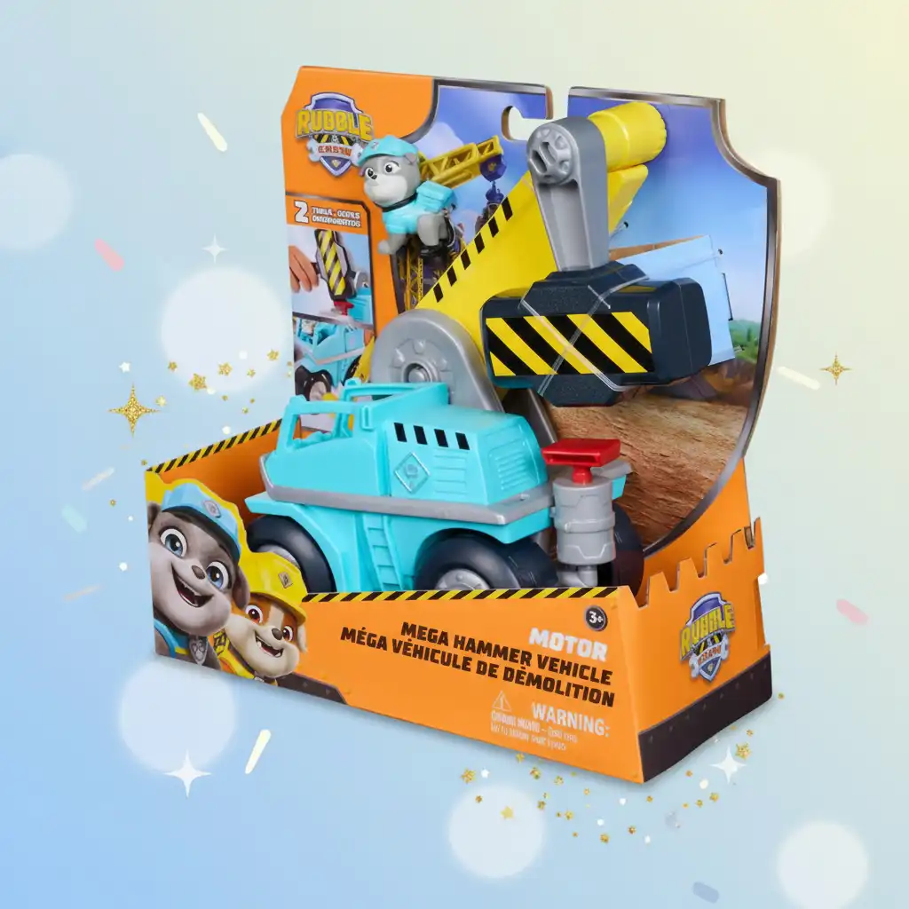 Ζήστε άπειρες κατασκευαστικές περιπέτειες με την ομάδα Rubble & Crew.