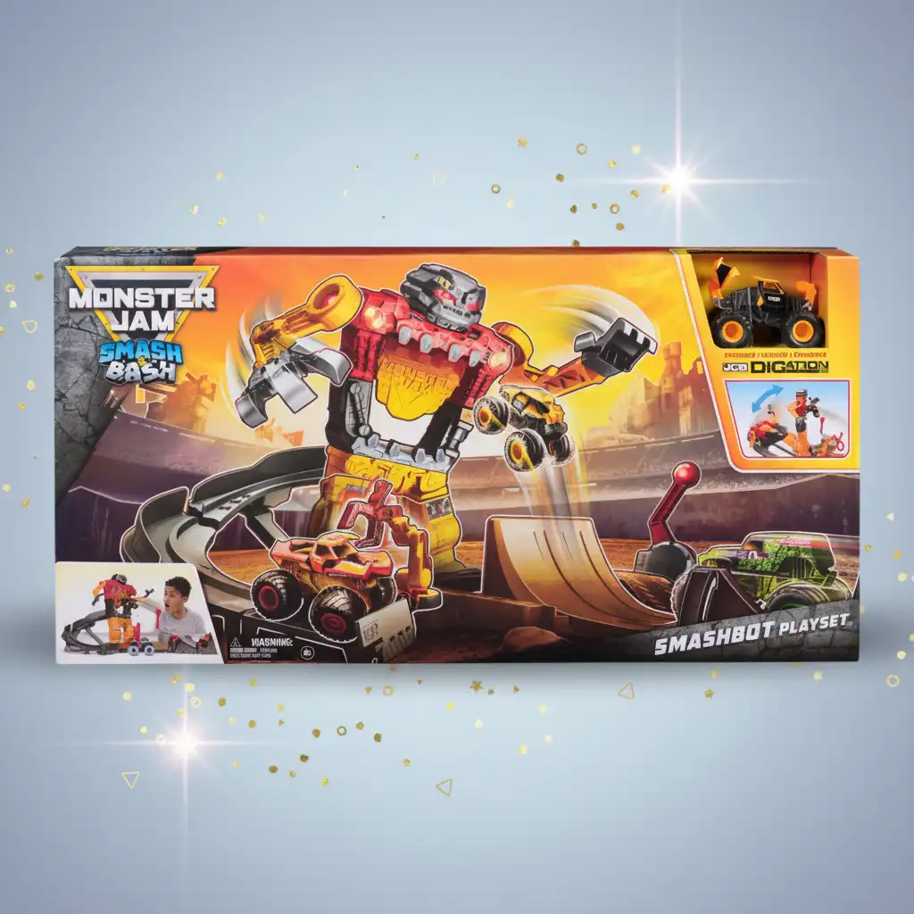 Ζήστε την αυθεντική δράση Monster Jam γεμάτη συντριβές και συγκρούσεις!