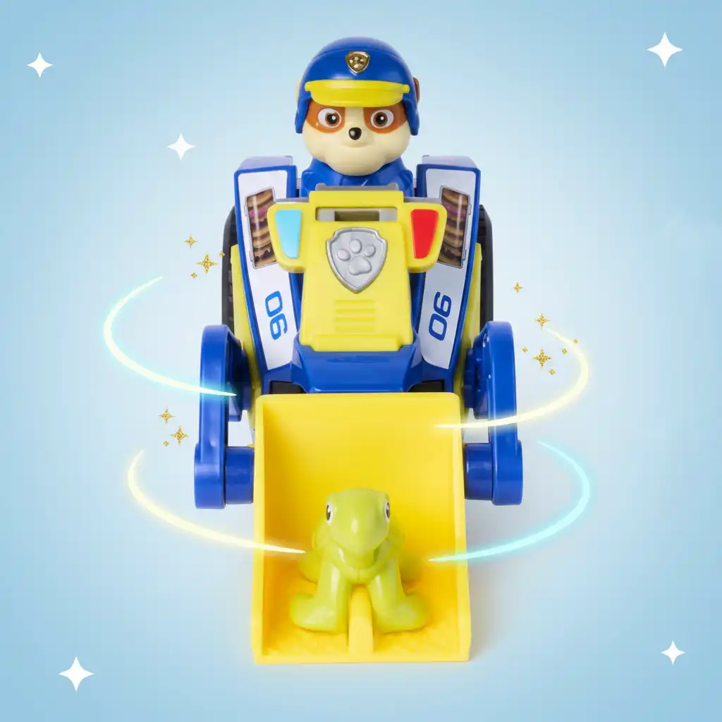 Ανακαλύψτε νέους τρόπους παιχνιδιού με εκτοξευόμενο εκσκαφέα.