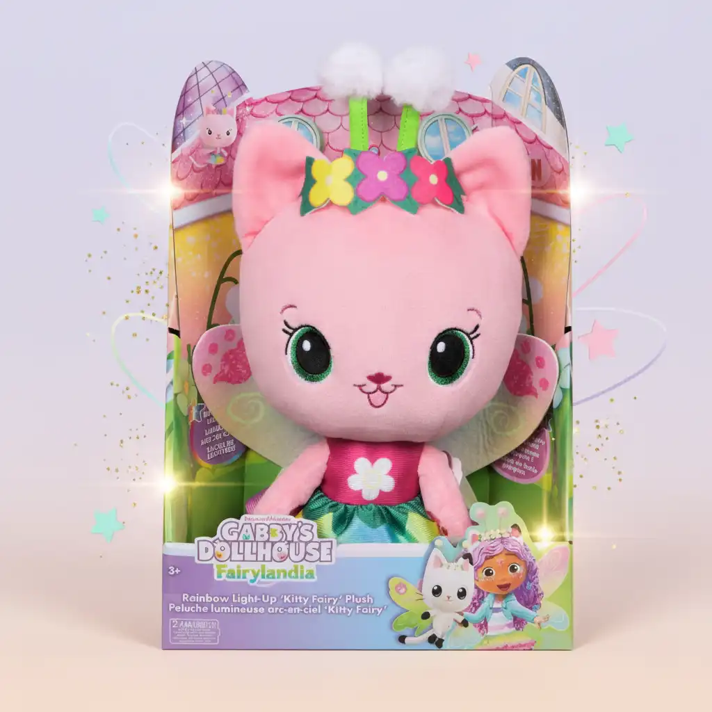 Ακριβείς λεπτομέρειες και απαλό λούτρινο για μέγιστη χαρά στο παιχνίδι.