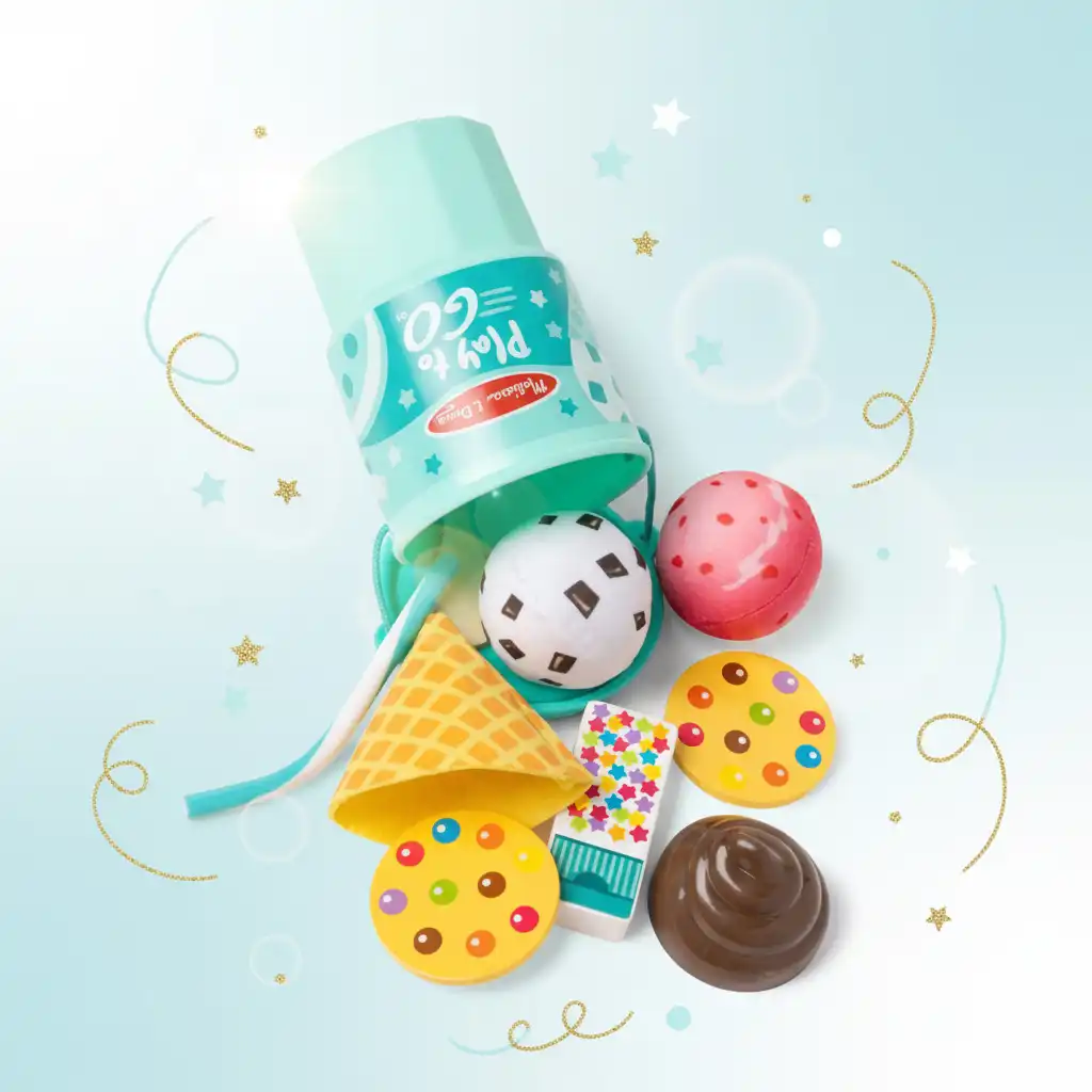 Ανακαλύψτε νέους τρόπους παιχνιδιού με το διαδραστικό καπάκι και την κάρτα δραστηριοτήτων.